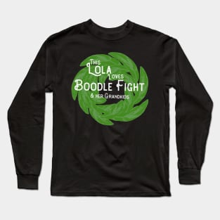 Boodle Fight Philippines Lola Grandmother Long Sleeve T-Shirt